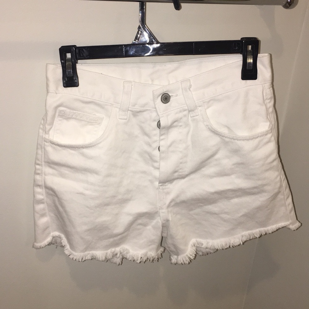 John Galt white shorts